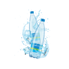 Small bottles of mineral water - Image 2